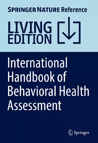 خرید و دانلود نسخه کامل کتاب International Handbook of Behavioral Health Assessment