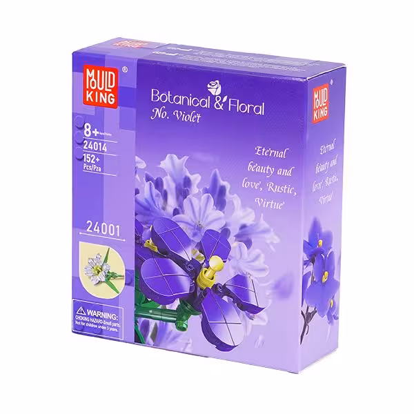 ساختنی گل بنفشه مولدکینگ