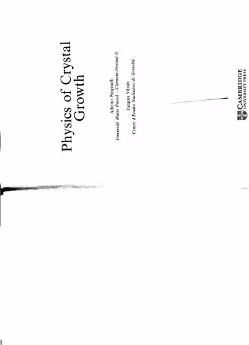خرید و دانلود نسخه کامل کتاب Physics of crystal growth