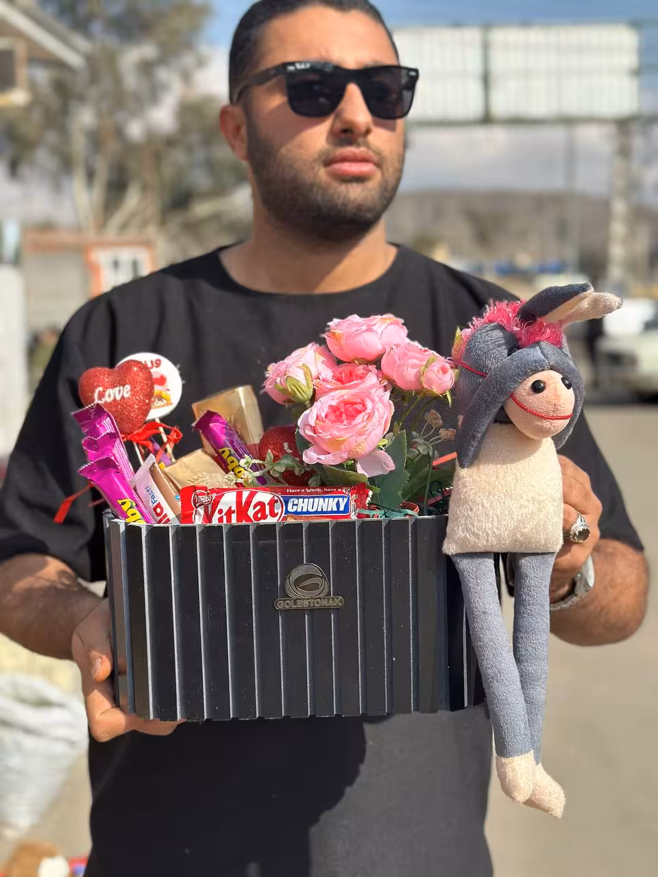 باکس ولنتاین با شکلات خارجی