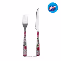 کارد و چنگال میوه خوری دی ام جی مدل E