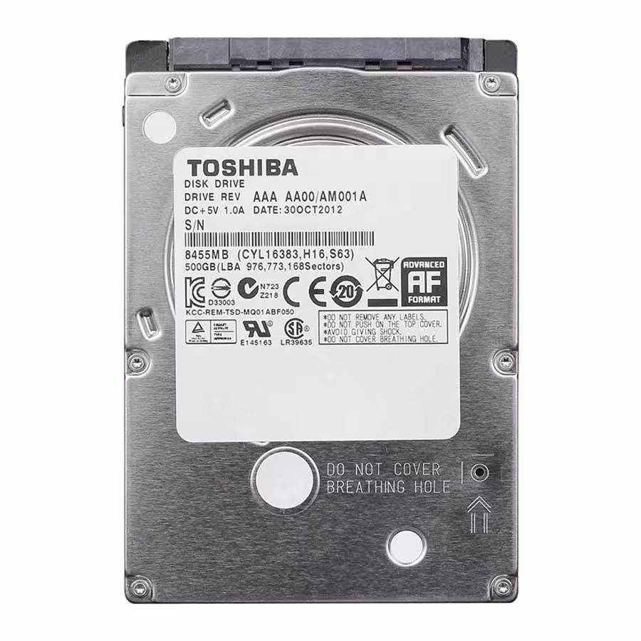 قیمت و خرید هارد اینترنال لپ تاپ توشیبا ظرفیت 250 گیگابایت | یاس ارتباط