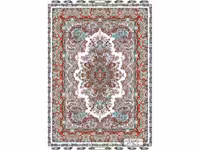 خرید نخ و نقشه فرش دستباف زیرپایی خطیبی - کد NZ2808