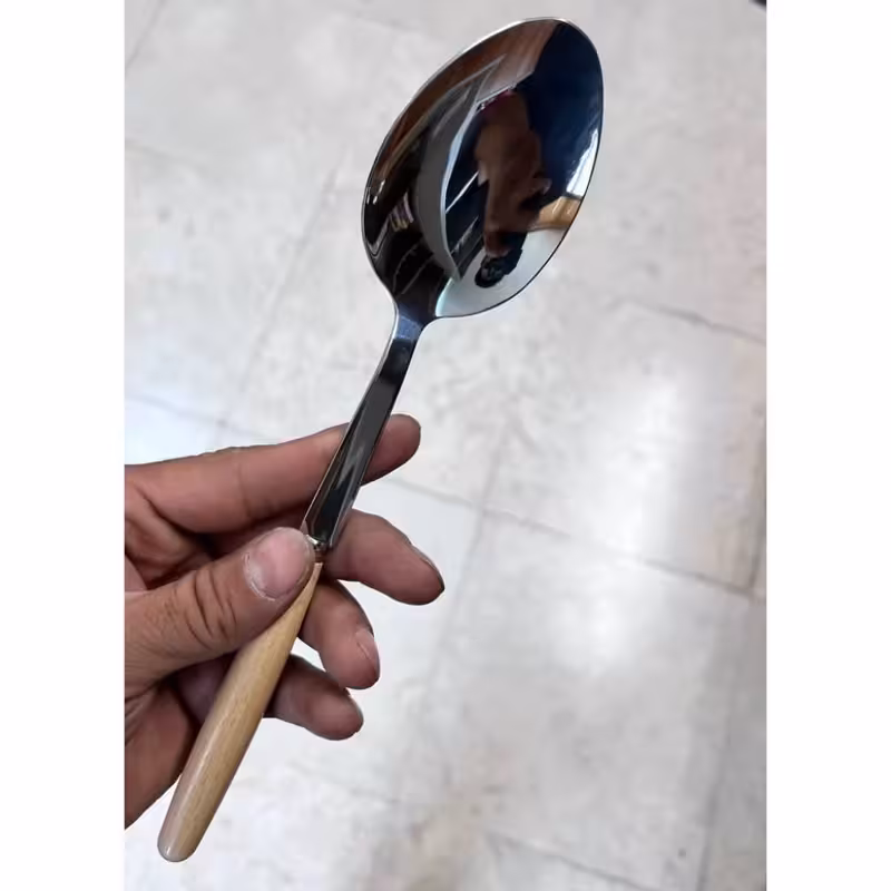 قاشق مرغ چوبی L44 | amazonchi