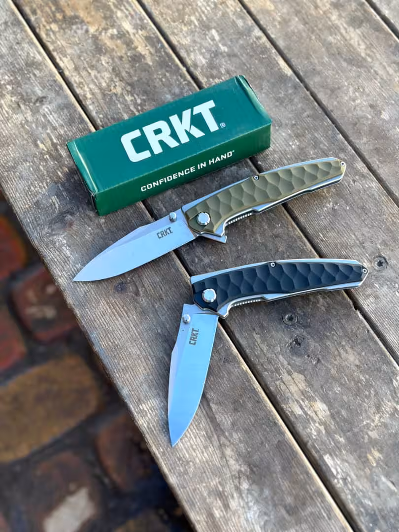 چاقو تاشو اورجینالCRKT درجه یک و سنگین