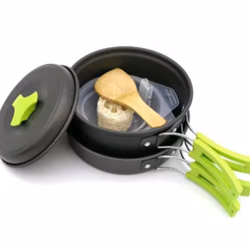 ست قابلمه و ‎ماهیتابه وسایل دار DS-200