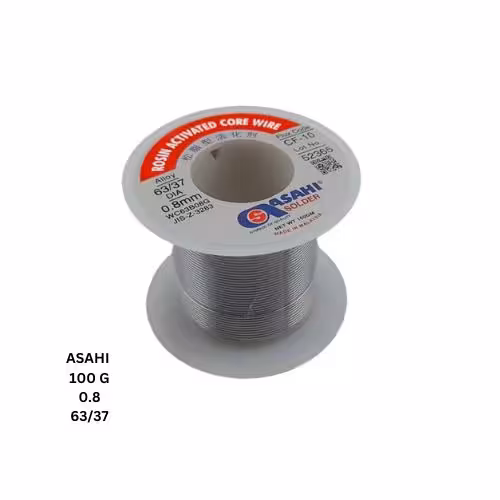 سیم لحیم آساهی 100گرم قطر 0.8 میل