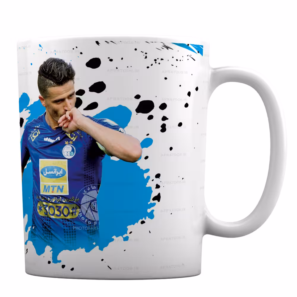 لیوان استقلالی با عکس وریا غفوری کد 242