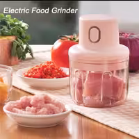 مینی خردکن شارژی 250 میل سه تیغه برای خردکردن انواع سبزیجات و پوره کردن غذای کودک(خرد کن شارژی) 