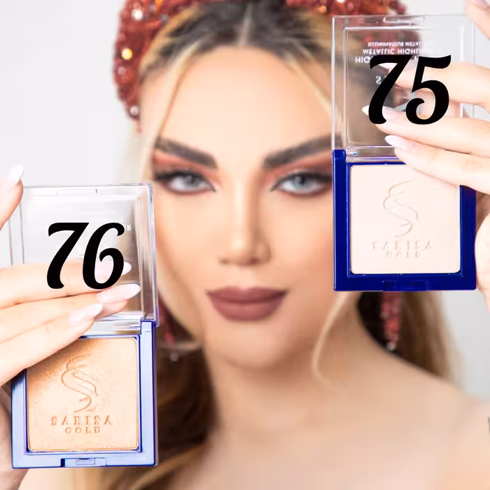 هایلایتر ساریسا گلد Sarisa Gold Highlighter Powder