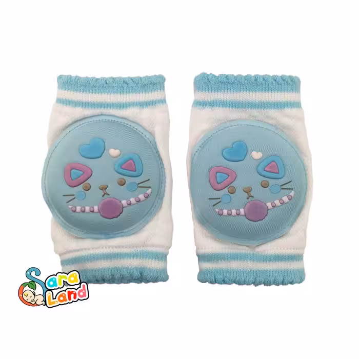 زانو بند کودک محافظ دار خارجی طرح گربه آبی