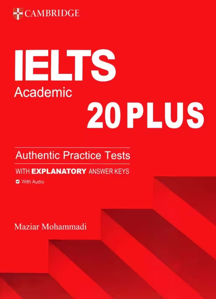 کتاب Ielts academic 20 plus اثر مازیار محمدی
