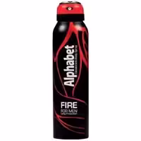 اسپری خوشبو کننده بدن مردانه آلفابت alphabet مدل FIRE حجم 150 میل