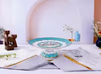 شیرینی خوری گرد، پایه دار، کد 422
