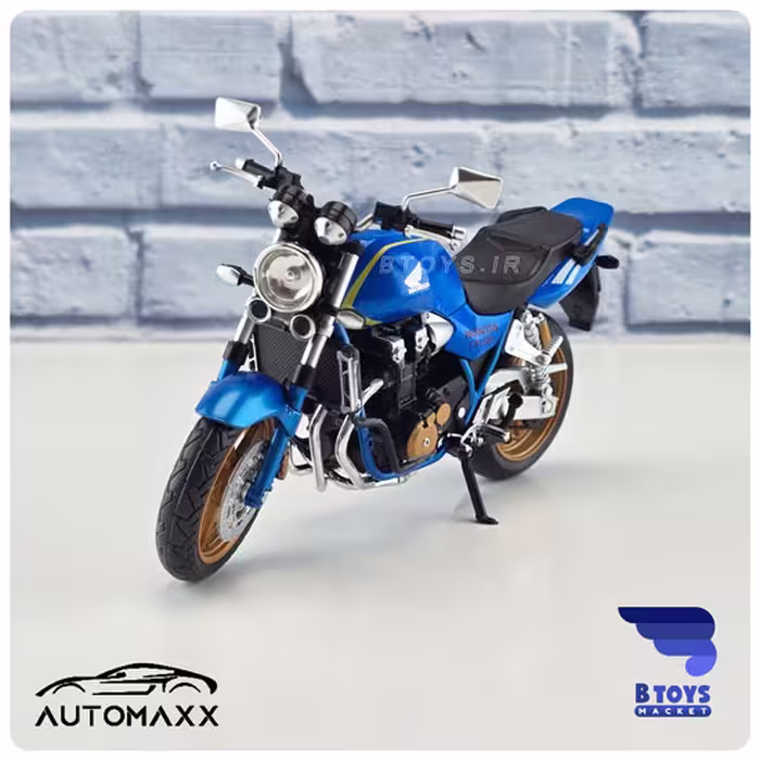 ماکت هوندا سی بی 1300 آبی اتومکس(Honda cb1300 Automax) مقیاس:1/12