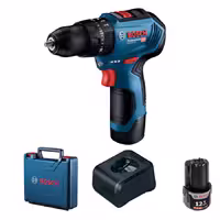 دریل پیچ گوشتی ضربه ای شارژی بوش، مدل GSB 12V-30