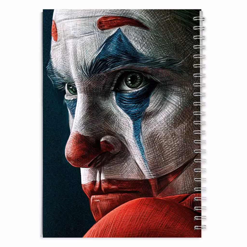 دفتر مشق کارتون جوکر