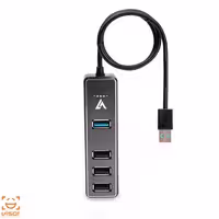 هاب 4 پورت VASEL USB 3.1  USB 2.0