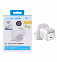 خرید شارژر دیواری انکر PD و فست تک پورت 30 وات مدل A2698K21 30W قیمت روز