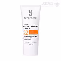 کرم ضد آفتاب رنگی بیزانس SPF50 شماره 10 رنگ بژ روشن حجم 40 میل