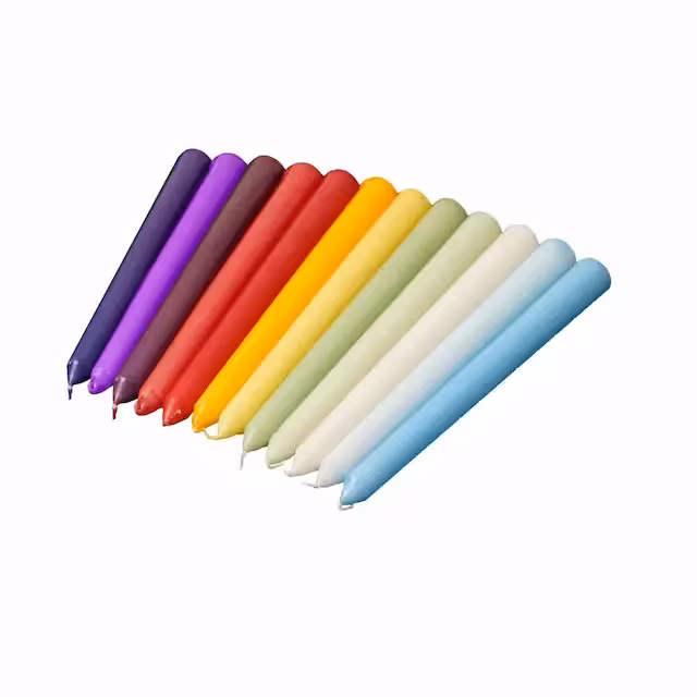 شمع قلمی 30 سانتی بنفش پررنگ