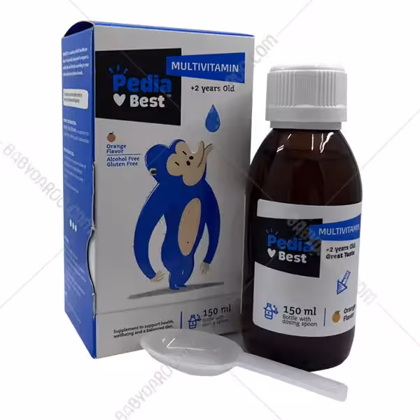 شربت مولتی ویتامین پدیابست 150 میلی لیتر