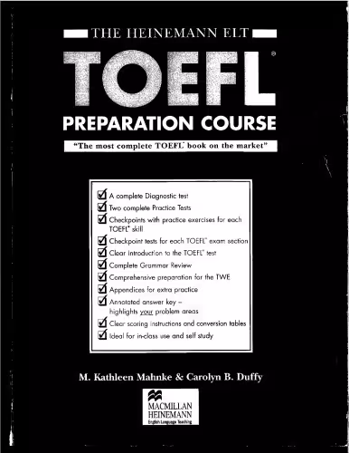 خرید و دانلود نسخه کامل کتاب the heinemann elt toefl preparation course