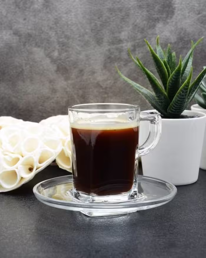فنجان نعلبکی قهوه‌خوری مدل Carre پاشاباغچه