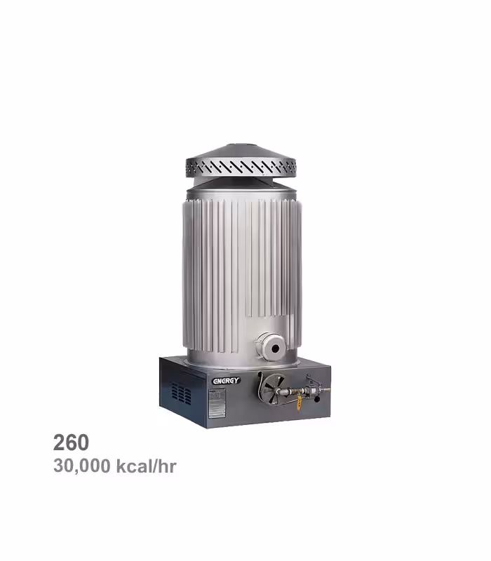 بخاری کارگاهی گازی انرژی مدل 260