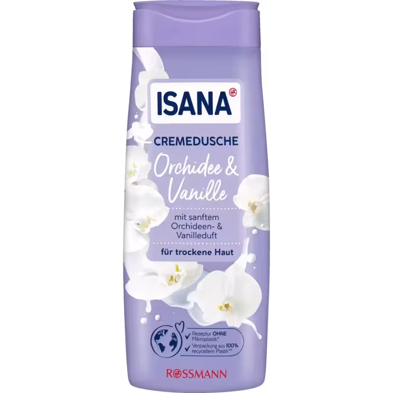 کرم دوش ارکیده و وانیل ایسانا 300ml