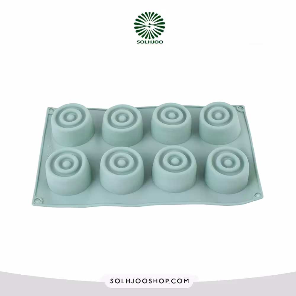 قالب سیلیکونی اسپیرال 8 خانه