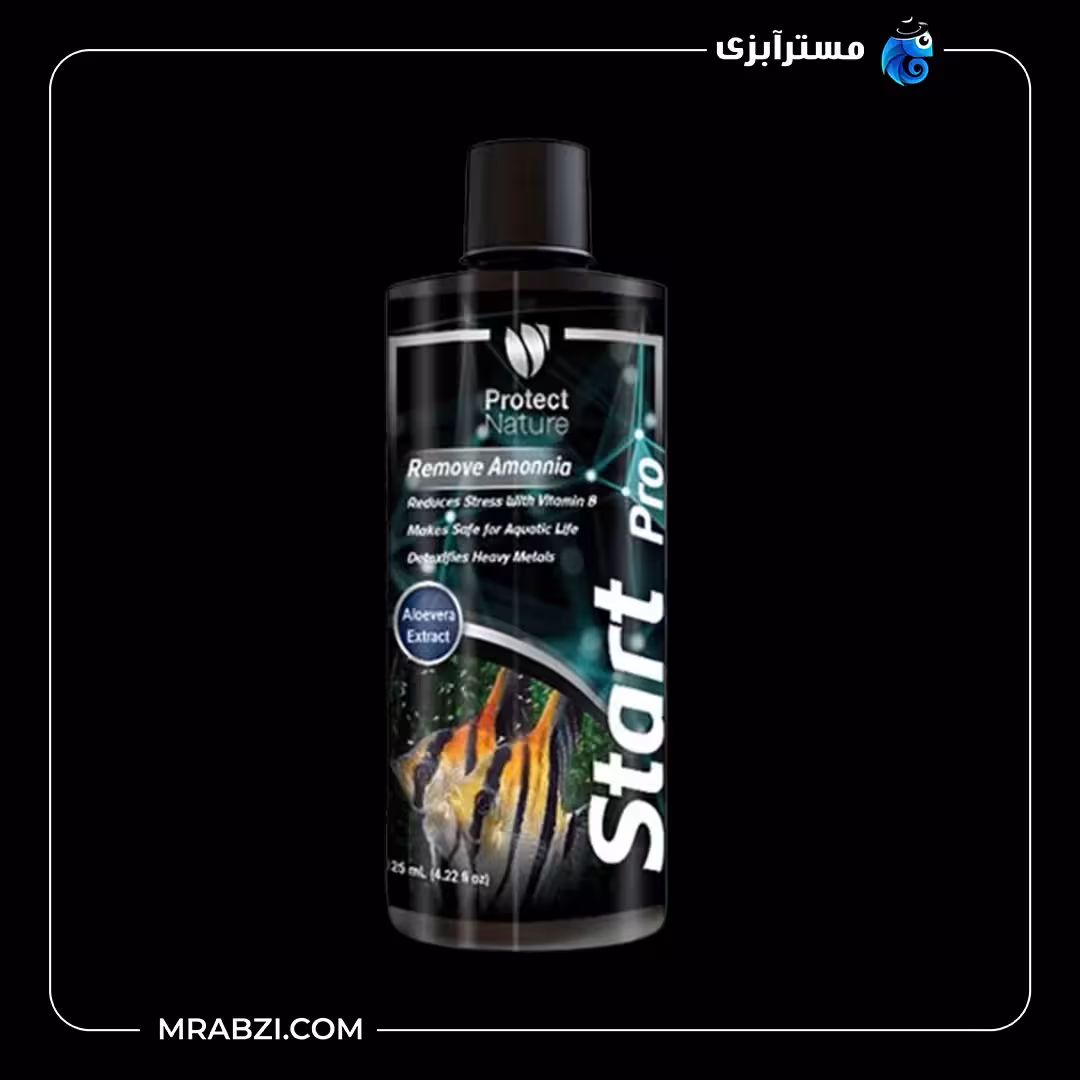محلول آماده ساز آب آکواریوم پروتکت مدل استارت پرو  حجم 125 میلی لیتر