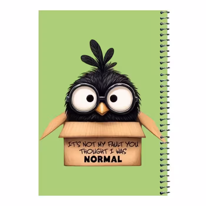 دفتر مشق 80 برگ اس جی مدل جوجه و جعبه