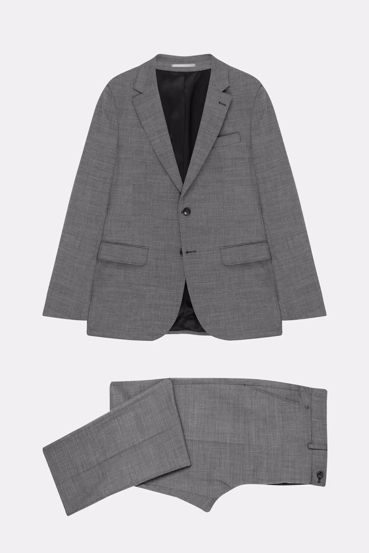 کت وشلوار مردانه و شلوار دکمه خاکستری W Collection