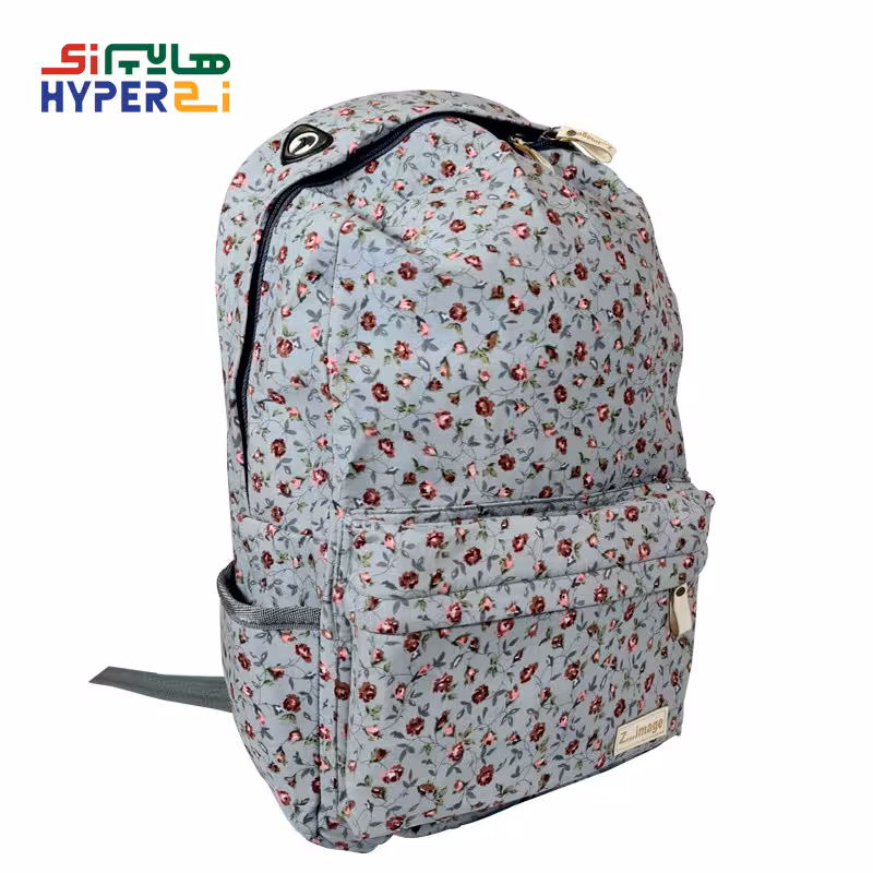 کوله پشتی زیماژ کد K012 طرح فیلی گلدارZimage