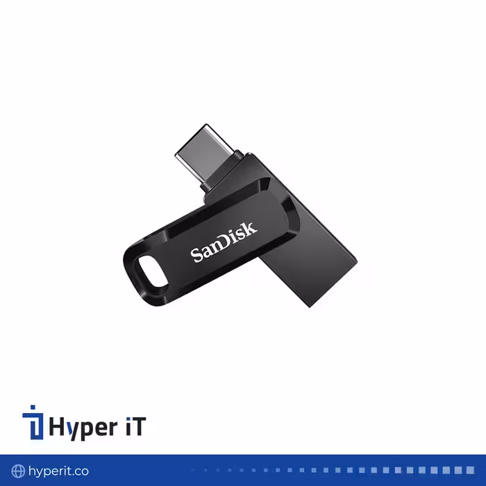 فلش 64 گیگ سن دیسک SanDisk Dual Drive Go OTG Type-C USB3.2