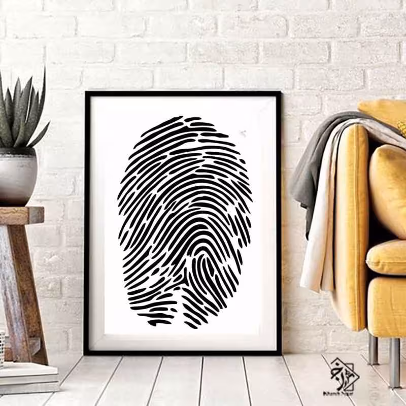 شابلون اثر انگشت کد 288