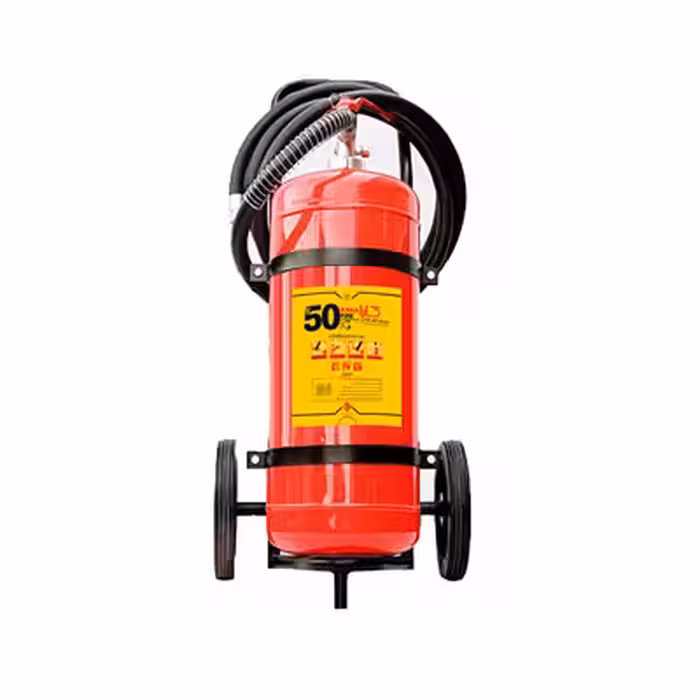 کپسول آتش نشانی 50 کیلوگرمی پودر و گاز کارا