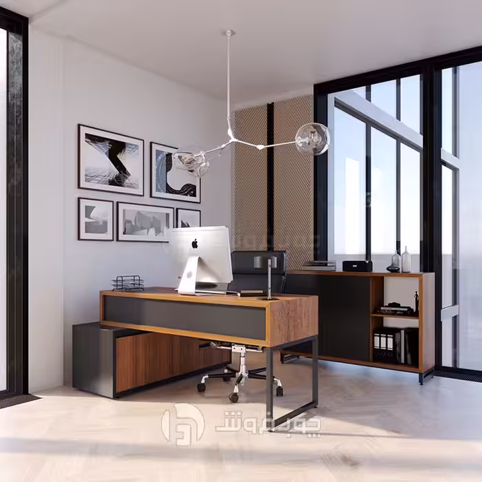 میز مدیریت چوب فروش کد MT400