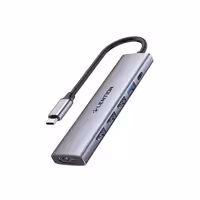 هاب 6 پورت تایپ سی لنشن مدل LENTION CB-CH17