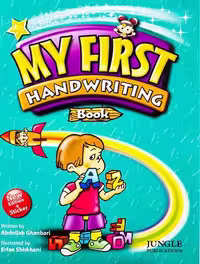 My first Handwriting book Sticker