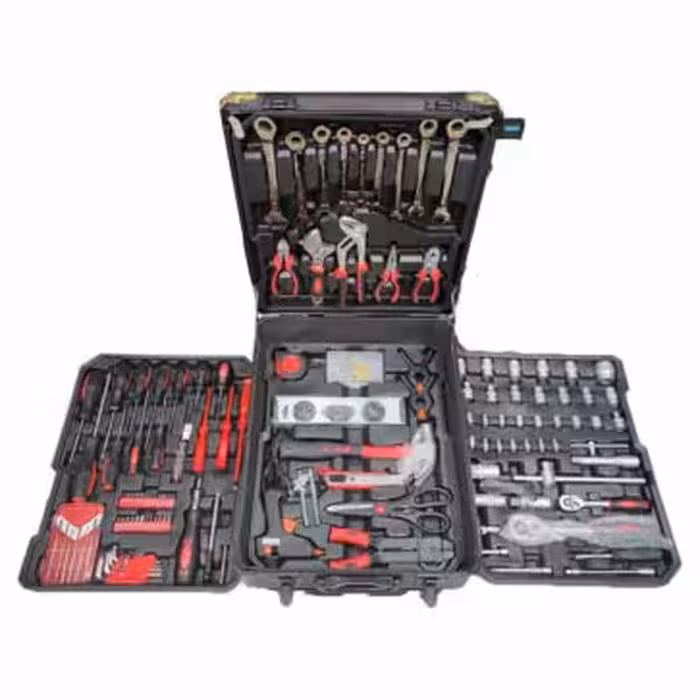 پک کامل جعبه ابزار نیمه صنعتی swiss tools
