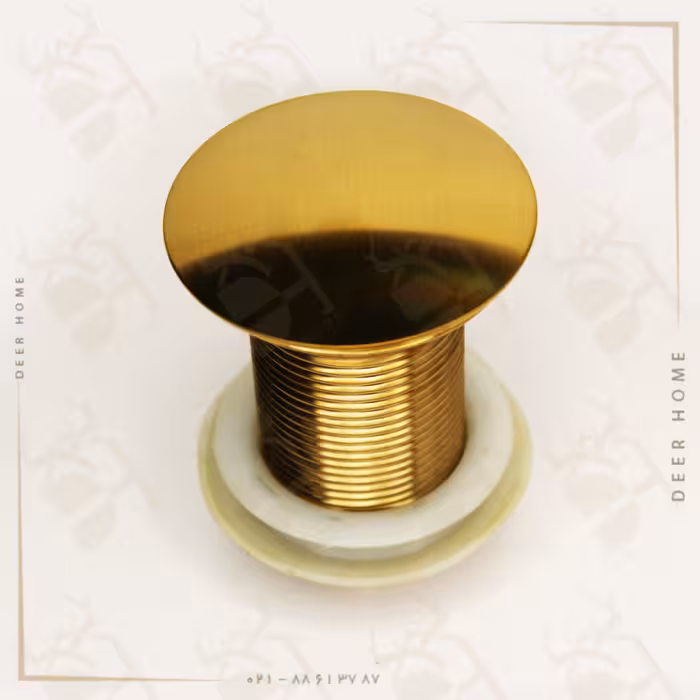 زیر آب پدالی طلایی مات