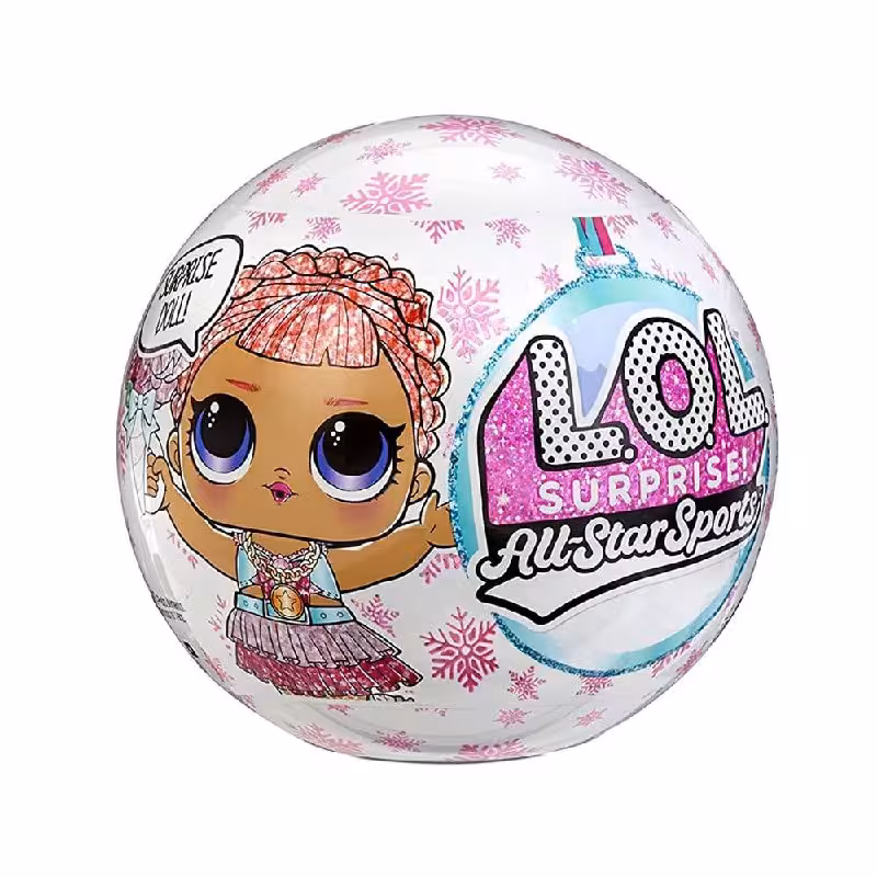 عروسک LOL Surprise سری All-Star B.B. مدل Winter Games Sparkly Dolls