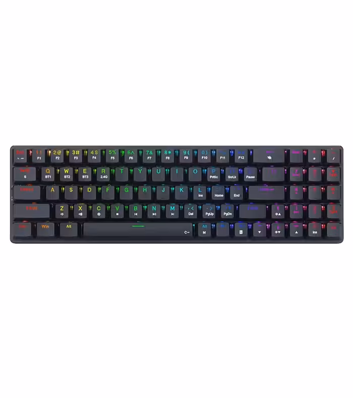 کیبورد گیمینگ ردراگون K626P ASHE PRO RGB Red Switch