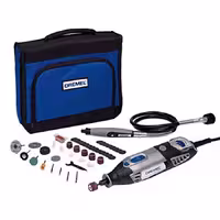 فرز مینیاتوری DREMEL 4000 مدل 45 پارچه با شلنگ خرطومی
