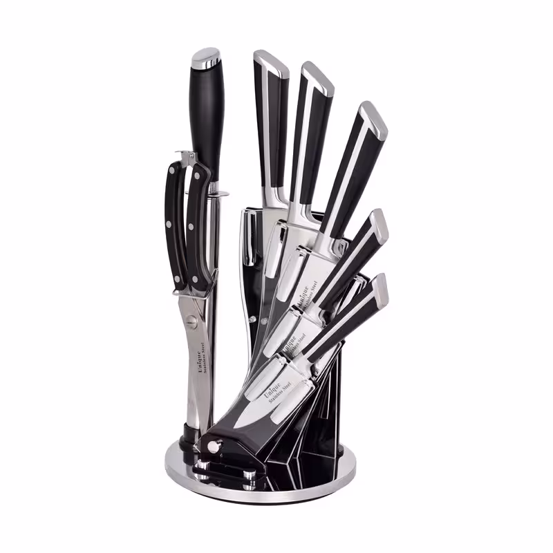 سرویس چاقو آشپزخانه 8 پارچه یونیک کد 5500