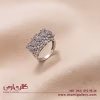 انگشتر نقره جواهر ES_3112