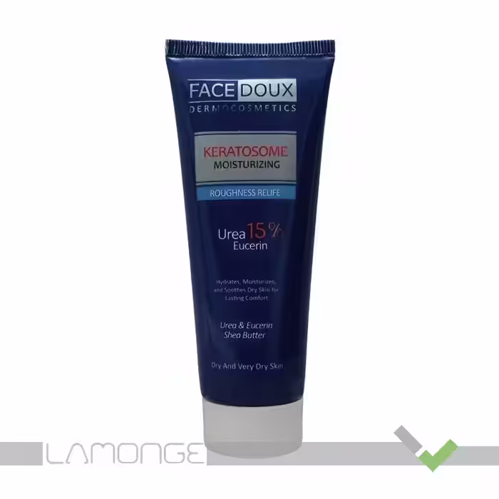 کرم مرطوب کننده اوسرین و اوره 15% کراتوزوم فیس دوکس