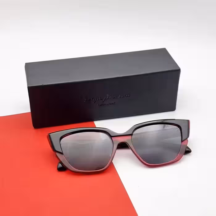 عینک آفتابی سرجیو مارتینی مدل sa1716 رنگ مشکی قرمز